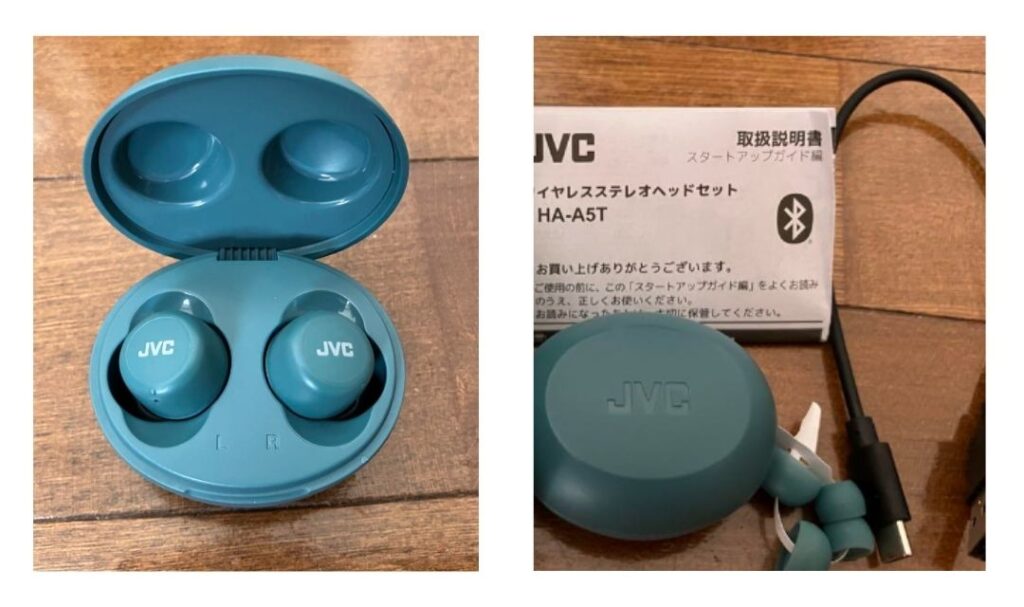 JVC HA-A5T-Z GREENの実物写真