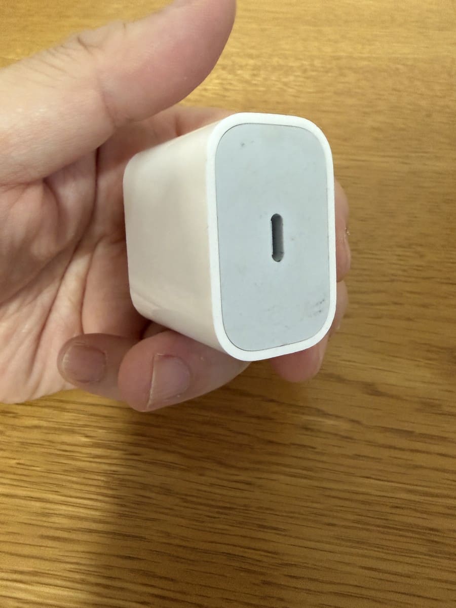 Apple 20W USB-C電源アダプタのUSB-Cポート