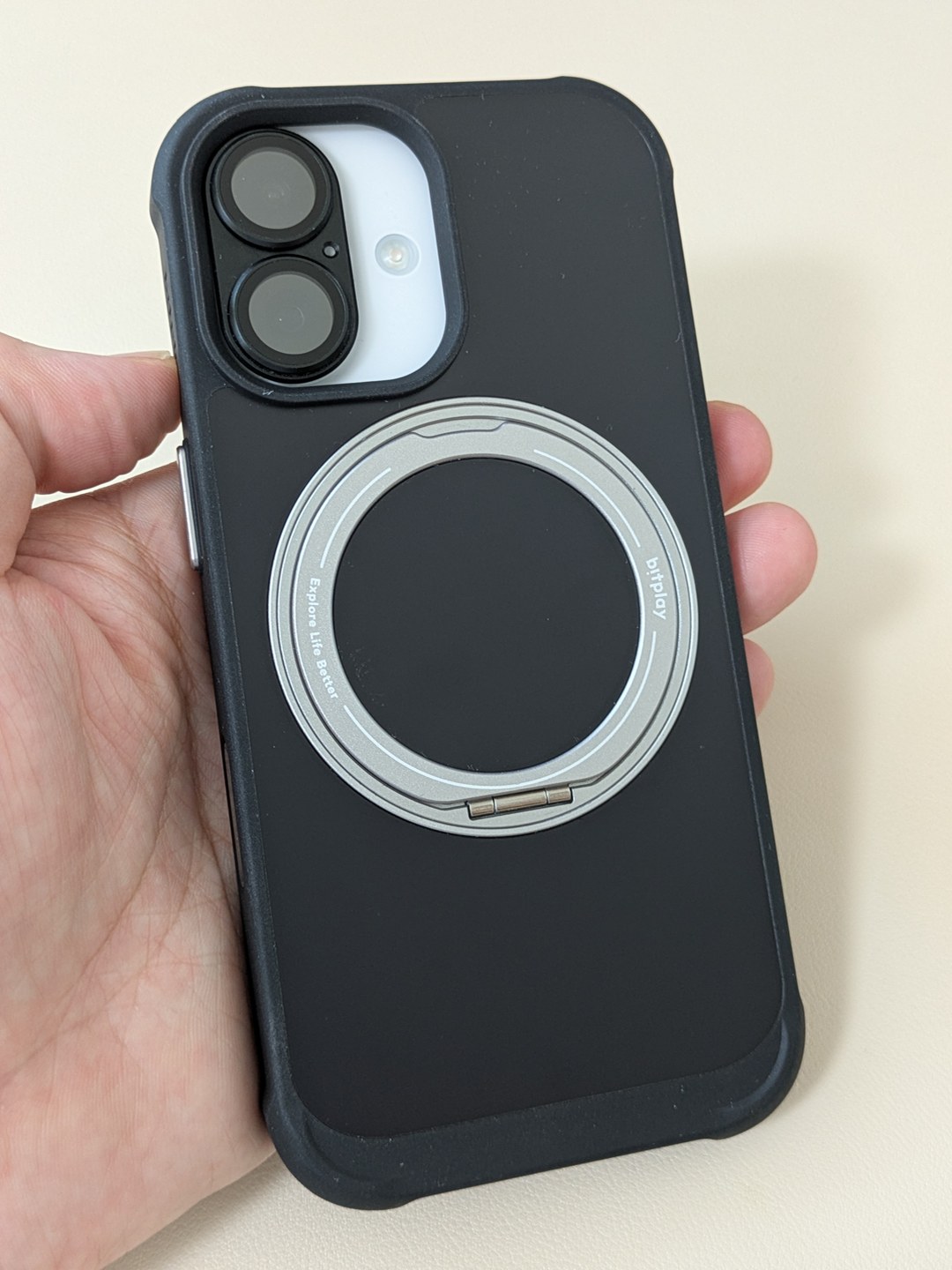 bitplay Wander Case リングスタンド付き(iPhone 17用・黒)