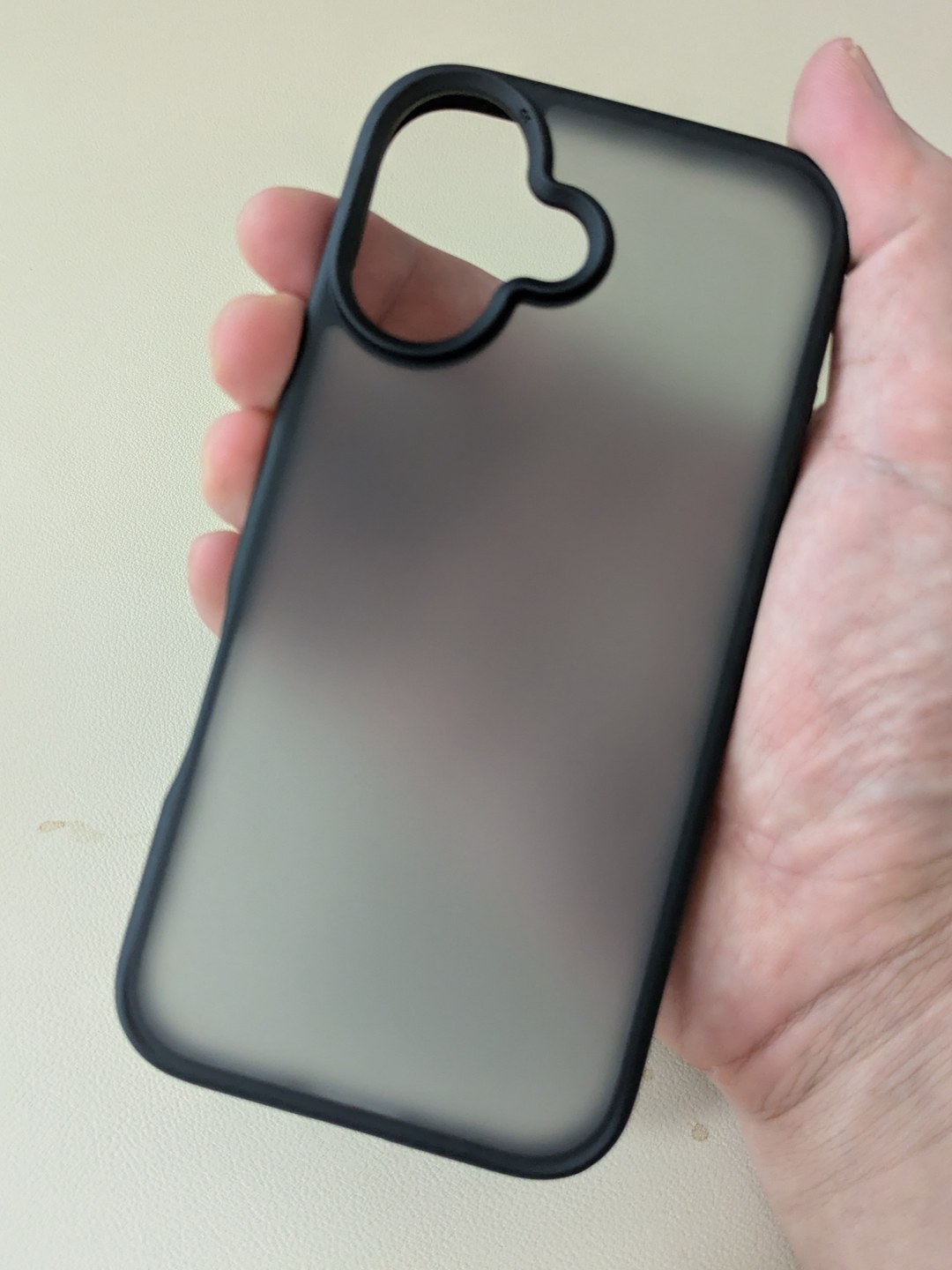 CASEKOO iPhone 17用マットケースの内側