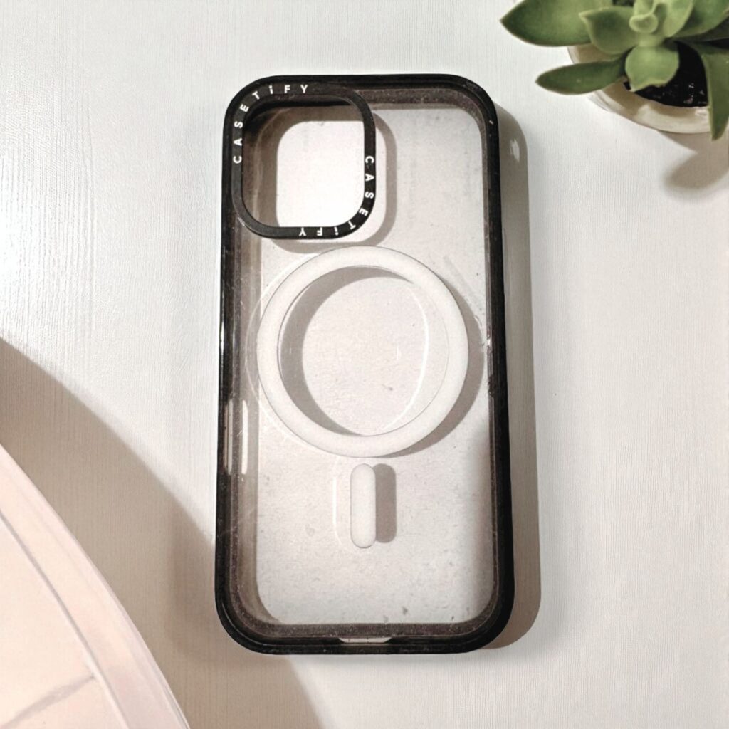CASETiFYクリアケースの写真